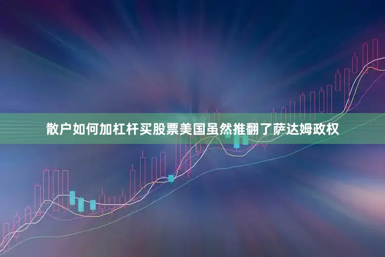 散户如何加杠杆买股票美国虽然推翻了萨达姆政权
